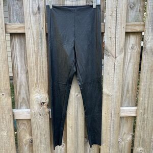 LBLC The Label Ashley Faux Leather Legging in‎ Black Large